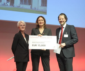 Szwajcarski zespół zdobył najwyższe wyróżnienie w konkursie Schindler Award 2010