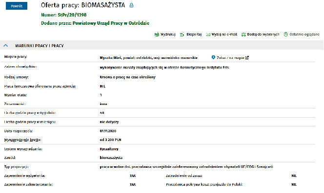 Praca w woj. warmińsko-mazurskim. Oferty z zarobkami powyżej 3 tys. złotych