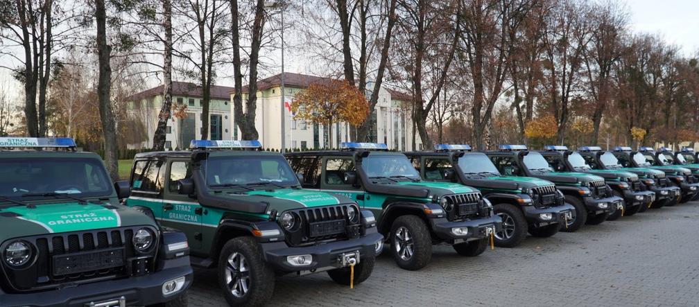 Jeep Wrangler dla Straży Granicznej