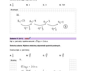 Matura 2025: matematyka 6.05.2025. Arkusze CKE i odpowiedzi. Poziom podstawowy 1 i 2 część [Formuła 2023]