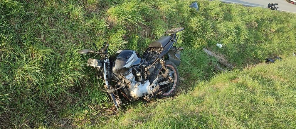 16-letni motocyklista zderzył się z samochodem