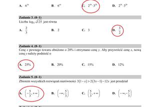 Matura 2020 ARKUSZE CKE z matematyki - poziom podstawowy! [ODPOWIEDZI]
