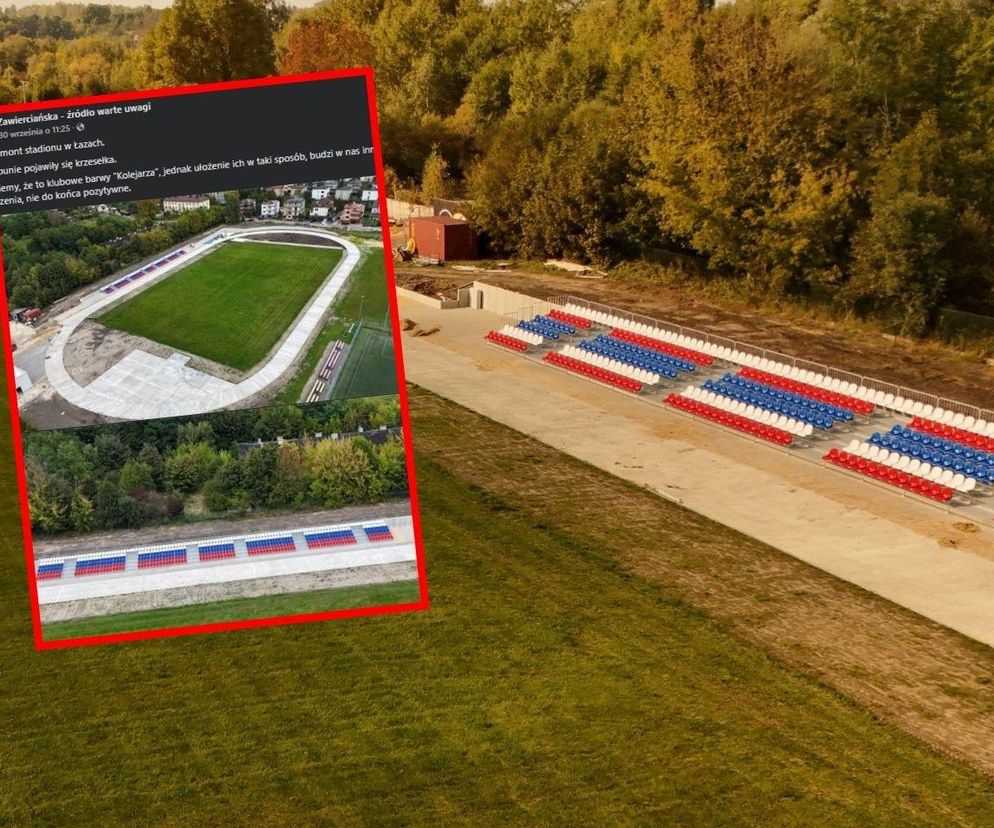 Krzesełka na stadionie jak flaga Rosji. Inwestycyjna wtopa na Śląsku