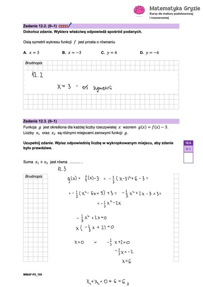 Matura 2025: matematyka 6.05.2025. Arkusze CKE i odpowiedzi. Poziom podstawowy 1 i 2 część [Formuła 2023]