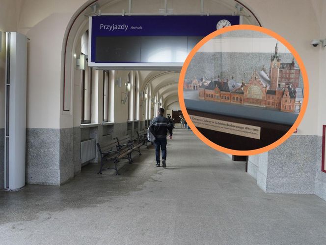 80-letnia makieta zdobi gdański dworzec. Tak wyglądał on przed wojną! 