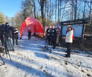 Trasy narciarskie Siedlce - konferencja ministra sportu i turystyki 