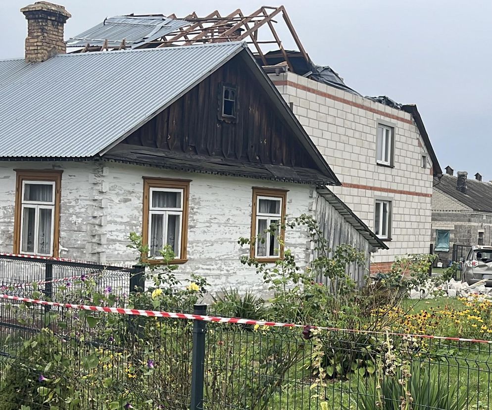 Małżeństwo ze wsi Wyryki dostało już pierwsze pieniądze od państwa. Czekamy na oficjalne oszacowanie strat