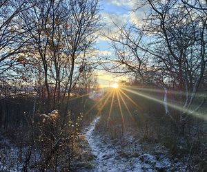 Pierwszy śnieg w tym roku. Pomorze pokryte białym puchem