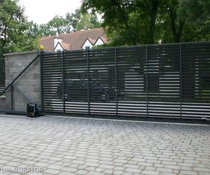 Brama automatyczna skrzydłowa i przesuwna