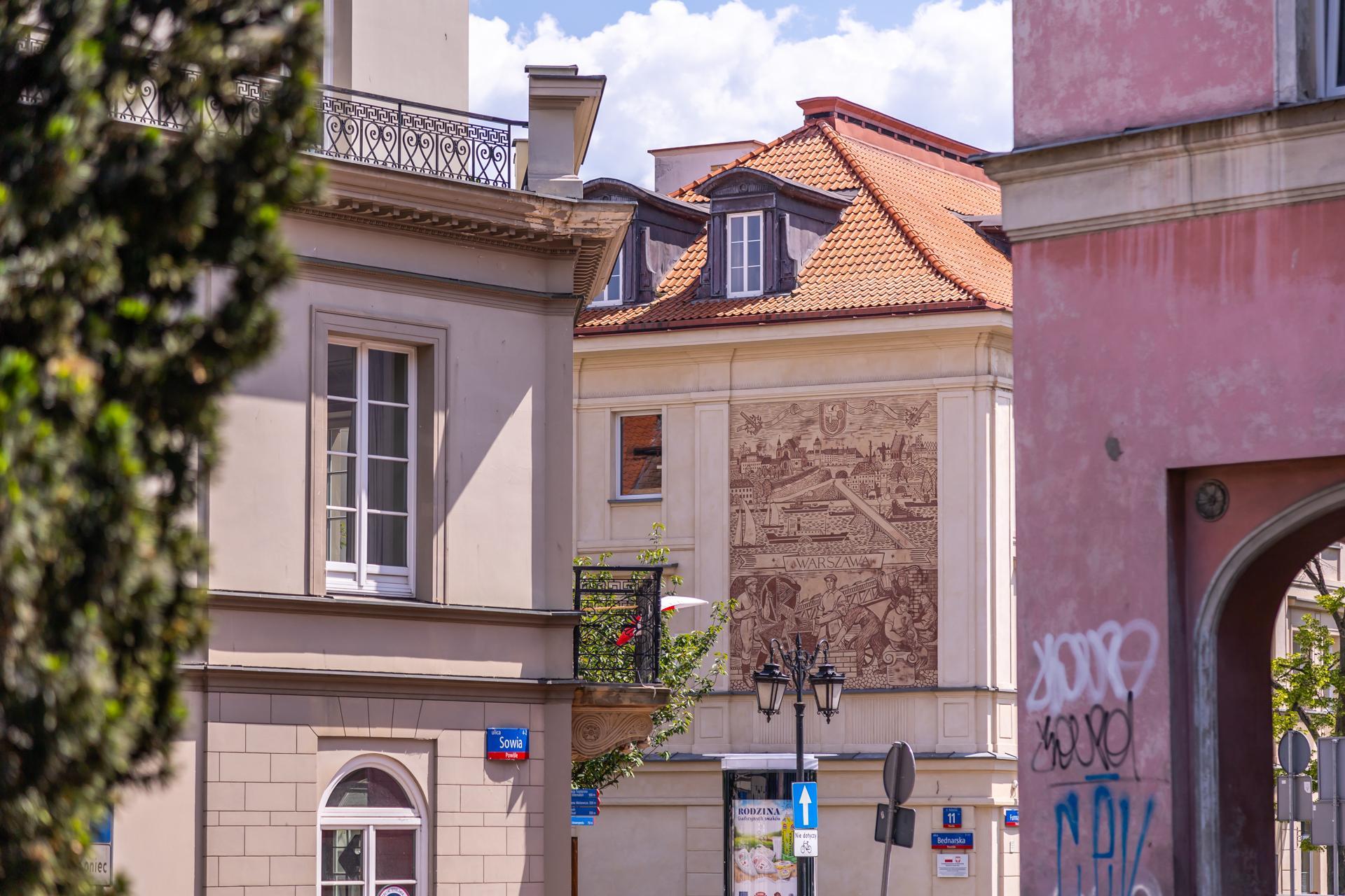 Mariensztat w Warszawie - zdjęcia. Niewykorzystany potencjał w centrum miasta