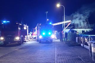 Nocny pożar w Drawsku. W płonącym budynku był mężczyzna i jego pies