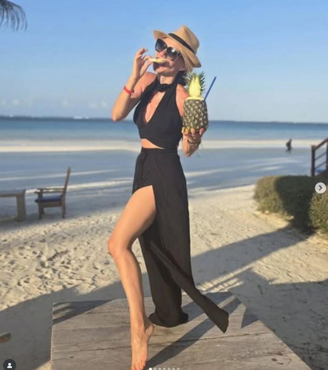 Małgorzata Opczowska była na rajskich wakacjach