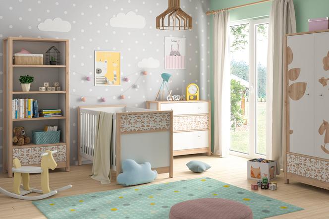 Przytulny pokój dla niemowlaka – uroczy dekor