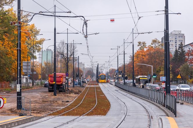 Tramwaj do Wilanowa w Warszawie