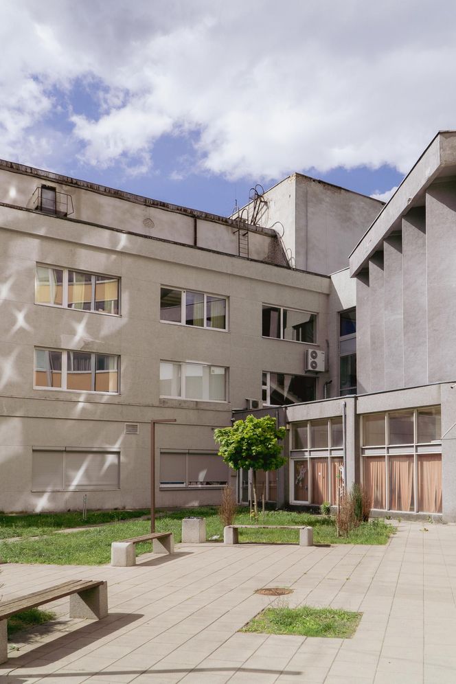 Kościół projektu Wiwulskiego / Dom Kultury Budowlanych w Wilnie