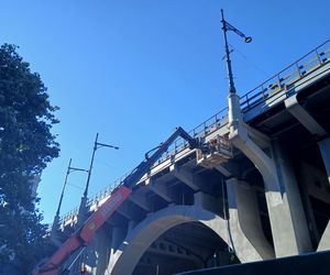 Remont mostu Poniatowskiego w Warszawie