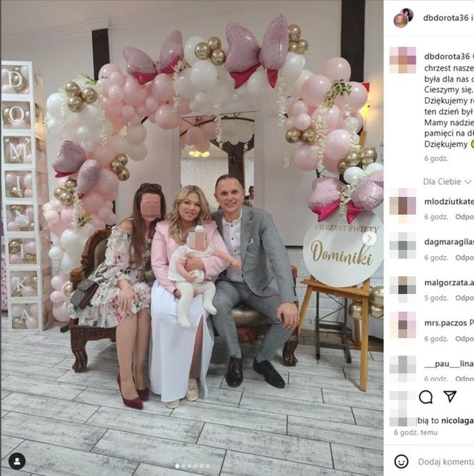 Chrzest jak z bajki u Waldemara i Doroty! Para z „Rolnik szuka żony” świętowała z rozmachem