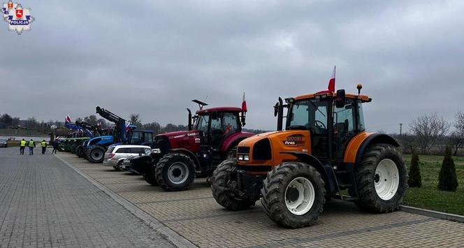Strajk rolników w woj. lubelskim (20.03.2024)