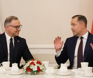 Spotkanie Andrzeja Dudy z Karolem Nawrockim
