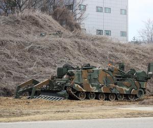 K600 CEV Rhino podczas trałowania min