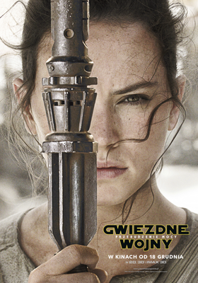 Gwiezdne wojny - plakat z Rey