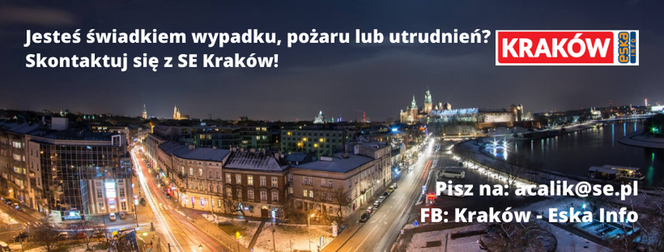 Kraków: Jesteś świadkiem wypadku?