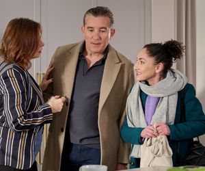 Na Wspólnej odc. 4002: Lew Nalepa (Przemysław Sadowski), Ada (Monika Obara), Weronika (Renata Dancewicz)