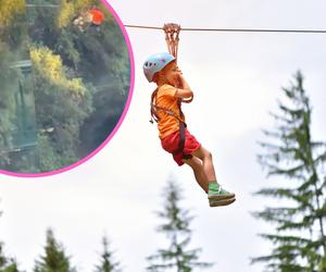 Koszmarne sceny w parku linowym. 6-latek spadł z 12-metrów