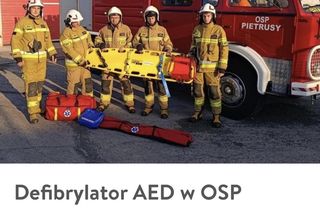 Dzięki Wam nazbieraliśmy na defibrylator