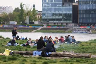 Majówka 2023 na plaży nad Wisłą