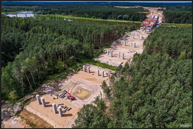 Budowa mostu nad Bugiem na S19