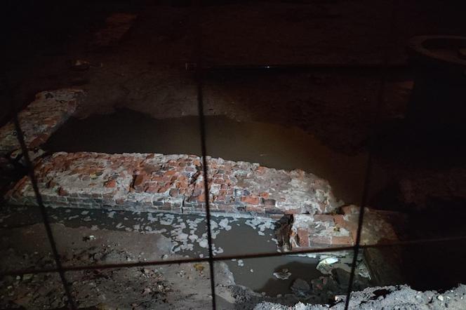Relikty kompleksu św. Ducha w Toruniu zaatakowane przez deszcz