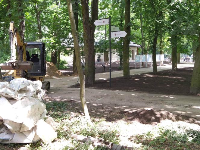 Siedlecki Park Miejski Aleksandria zmienił się nie do poznania. W ostatnich dniach przed jego otwarciem trwają przygotowania do zaplanowanych imprez