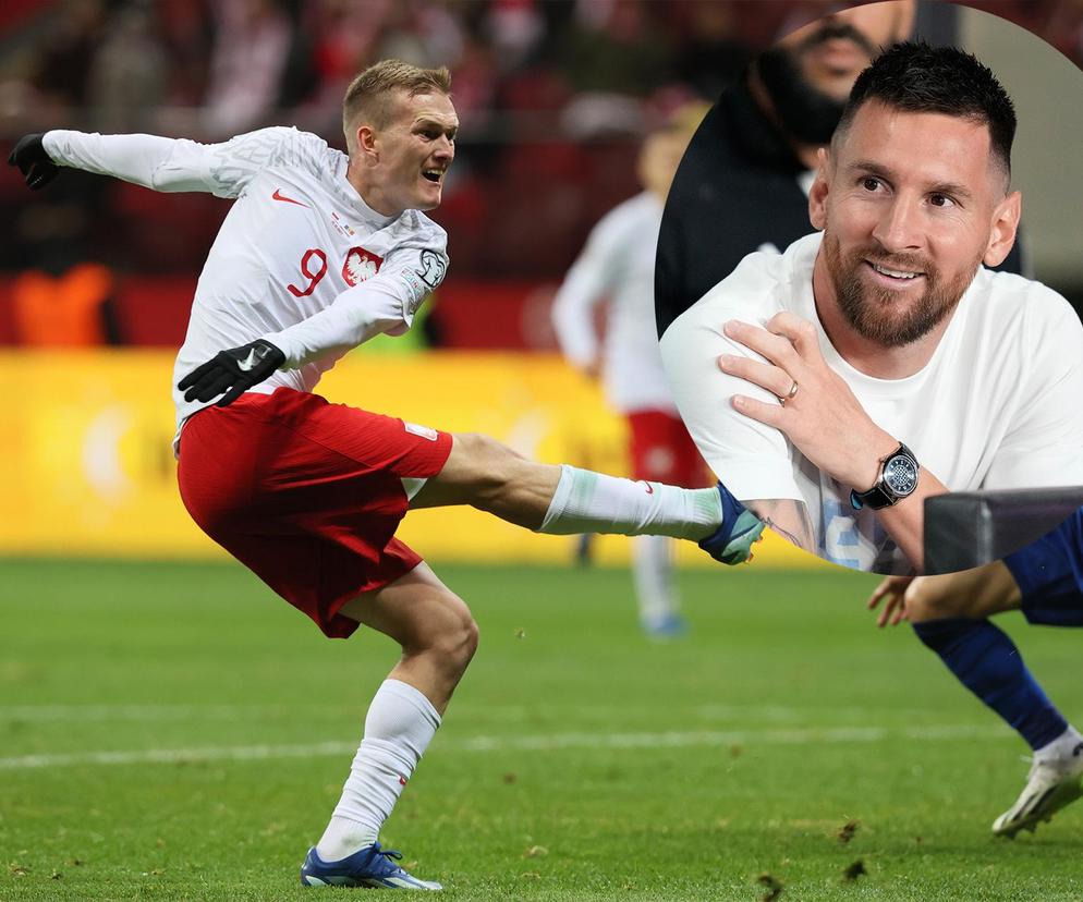 Karol Świderski i Messi