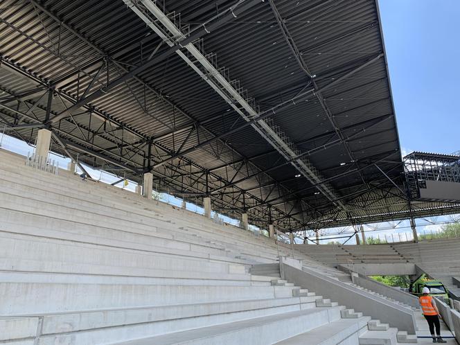 Stadion Miejski w Katowicach jest na ukończeniu. Najnowsze zdjęcia z czerwca