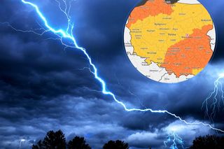 Burze z gradem i wichurami nad Polską. IMGW ostrzega: wiatr do 100 km/h i ulewy w całym kraju