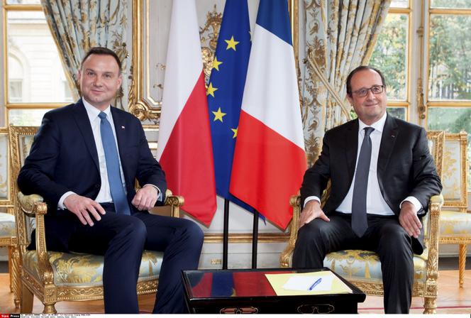 Duda we Francji
