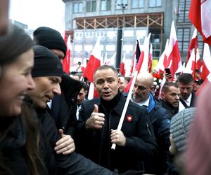 Karol Nawrocki na Marszu 2025