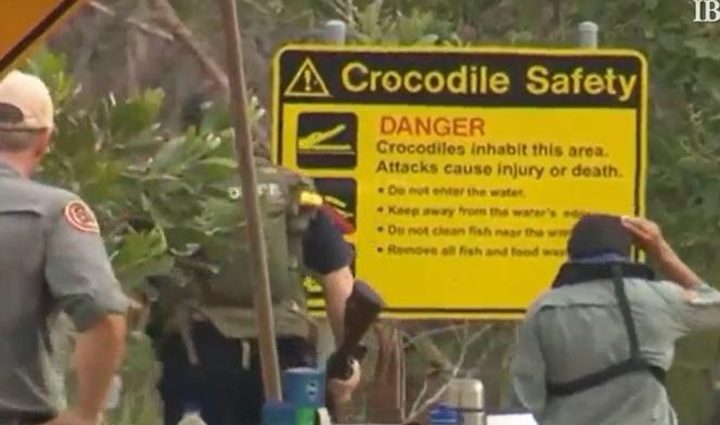 Dziecko zagryzione przez krokodyla