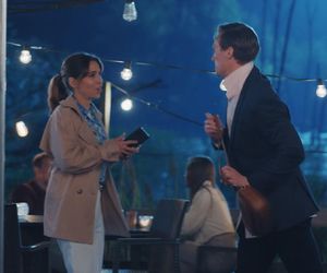 M jak miłość odc. 1887. Olek (Maurycy Popiel), Aneta (Ilona Janyst)