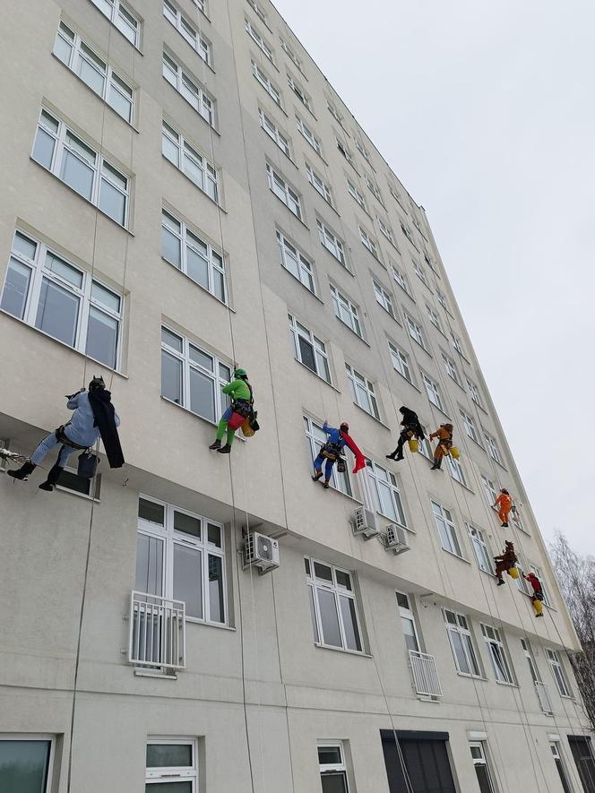 Alpiniści odwiedzili małych pacjentów Górnośląskiego Centrum Zdrowia Dziecka w Katowicach