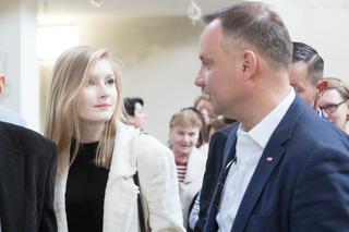 Duda do córki: To się odpręż, reszta w rękach Opatrzności