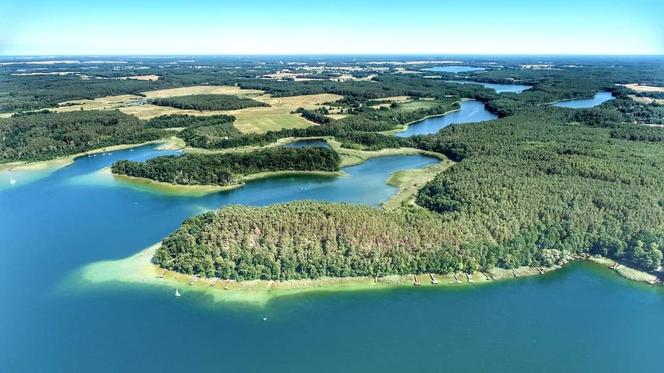 Jezioro Lubikowskie w wojewdzództwie lubuskim