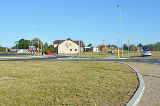 Oddanie ronda na DK 15 w Rożentalu pod Lubawą