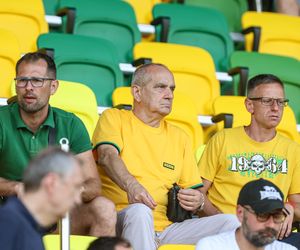 Kibice na meczu GKS Katowice - Arka Gdynia
