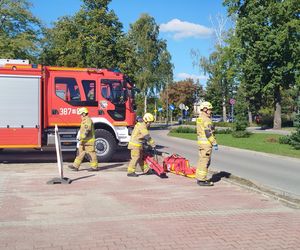 Powiatowe ćwiczenia strażackie w szpitalu wojewódzkim w Siedlcach