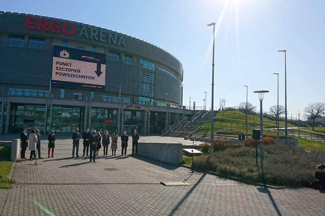 Nowy punkt szczepień powszechnych w Ergo Arenie