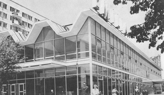 Pawilon „Emilia” w Warszawie w latach 70.