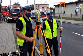 Wypadek w Wieszowej. Sześć osób rannych w zderzeniu ciężarówki z autobusem [ZDJĘCIA]