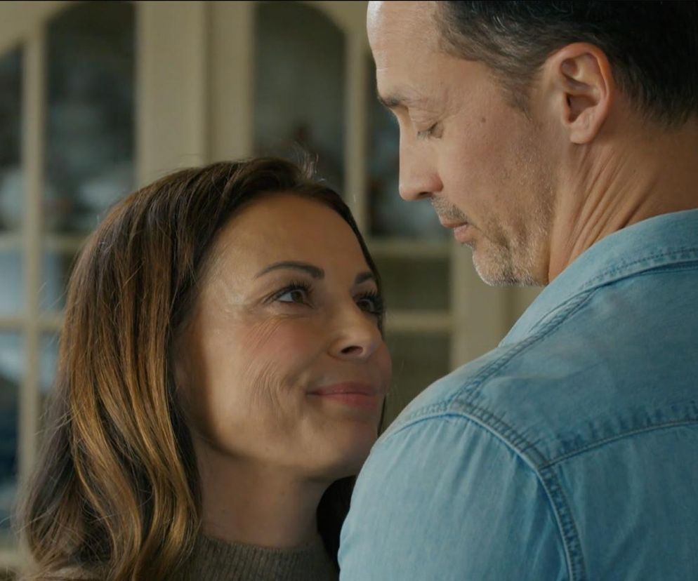 Barwy szczęścia, odcinek 3200: Kasia (Katarzyna Glinka), Mariusz (Rafał Cieszyński) 